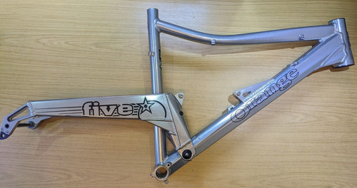 Orange full suspension - orange,
