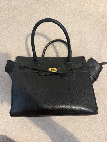 Mulberry black pebbled leather - black,