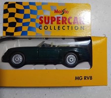 MG RV8 - Maisto Supercar Collection model MG RV8 car - scale 1:37 - metal