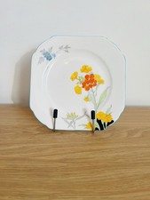 Shelley Cowslip Square Plate 12310 – English Bone China c.1950s