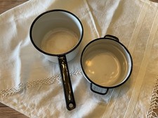 Vintage White and Black