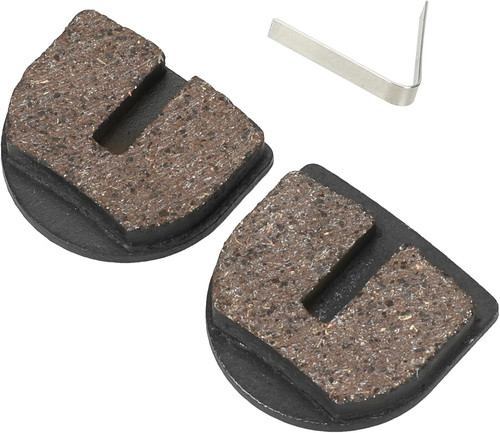 Rounded disc brake pads front - rounded,