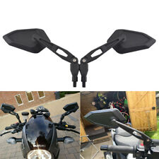 Universal Motorcycle Folding Rearview Wing Mirrors For Honda Suzuki Kawasaki A++