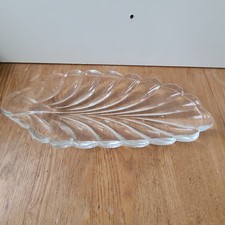 Vintage Clear Leaf Bagley