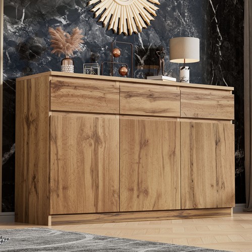 Wooden sideboard buffet - buffet, 3