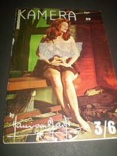 vintage glamour magazine harrison marks kamera  59 DAWN GRAYSON  in colour