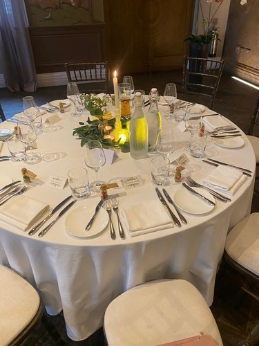 Wedding table decorations - table,