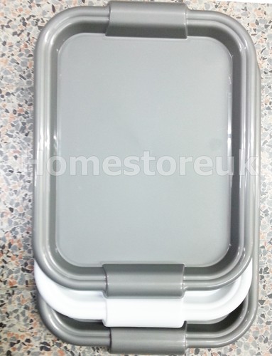 Rectangular plastic serving - rectangular,