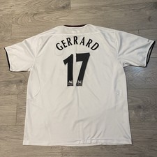 Liverpool 2003-05 Away Shirt with Gerrard 17 on the back