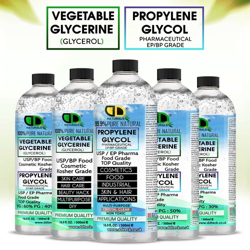 Vegetable glycerine propylene - glycerine,