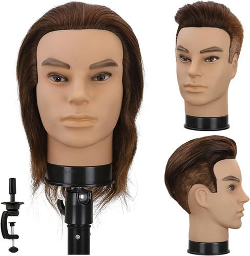 Barber mannequin head - 12",