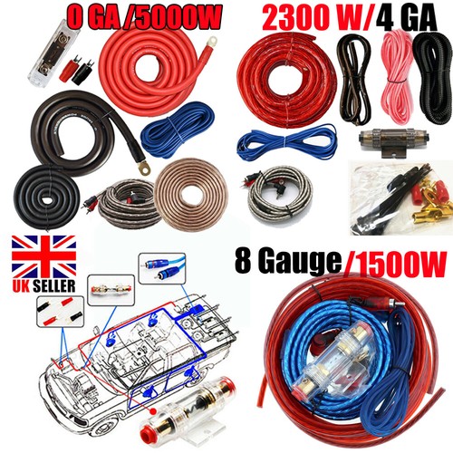 Car amplifier wiring kit 8 - wiring,