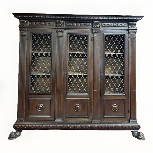 Antique italian carved - antique, walnut