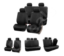 Car Seat Covers Black Leather