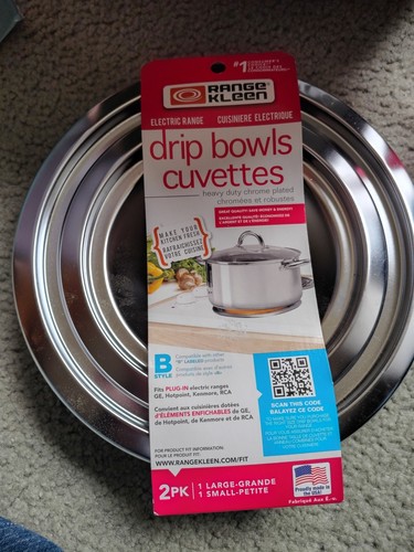 Range kleen 2pc chrome style - range,