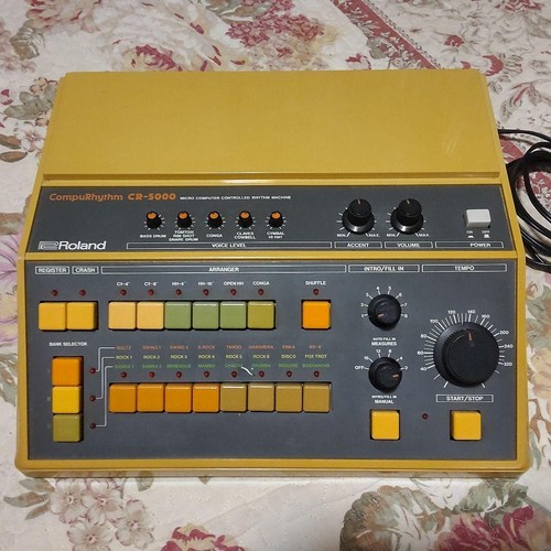 Roland compurhythm 5000 - compurhythm, cr-5000