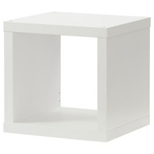 New IKEA KALLAX White Shelving