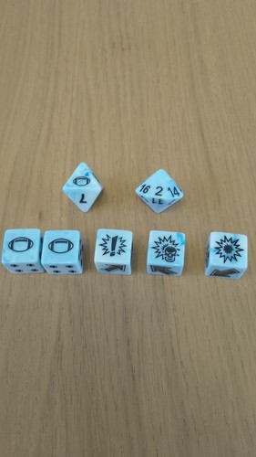 Baron dice full blue and - of,
