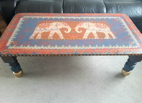 Hand painted indian - hand,