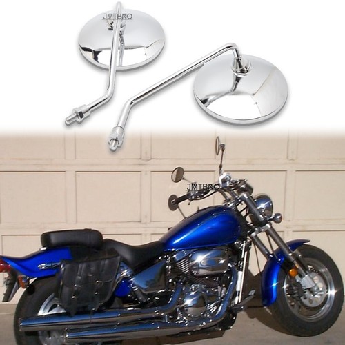 Chrome rearview mirror 10mm - rearview,