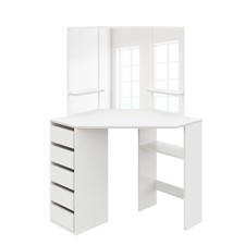 Bedroom vanity set corner - vanity,