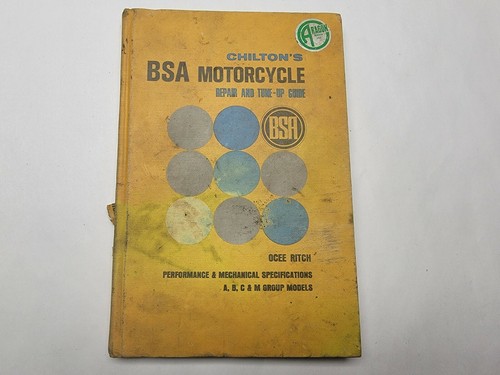 Chilton bsa motorcycle - chilton's,