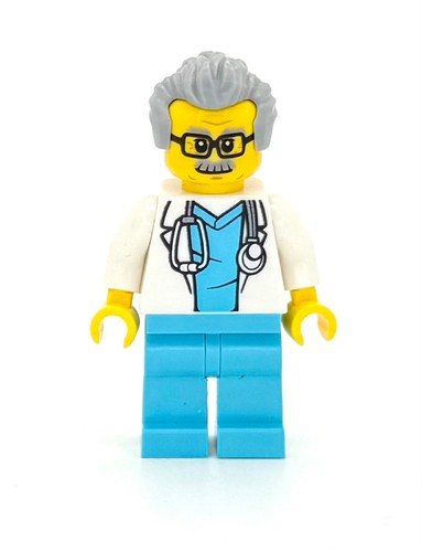 Lego city doctor minifigure - lego,