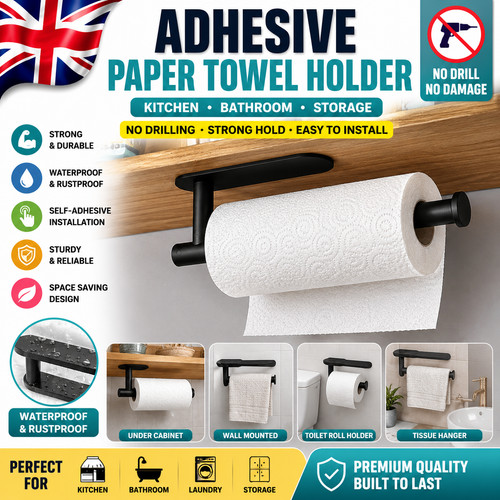Kitchen roll holder self - kitchen,