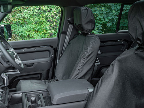 Front seat covers pair black - pair,