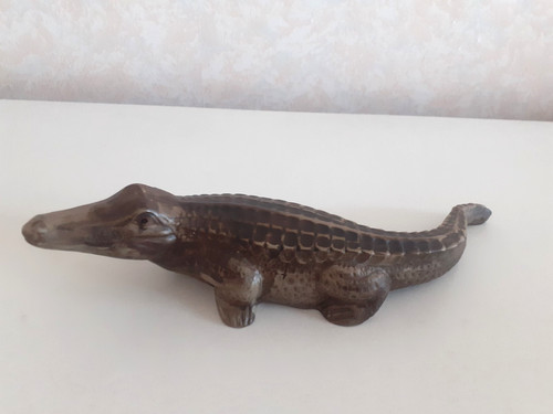 Poole stoneware crocodile - poole,