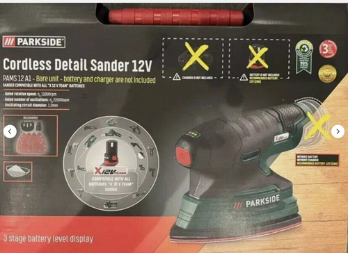 Parkside 12v cordless detail - parkside,