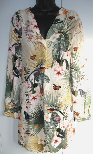 Woman uk10 tropical - h&m,
