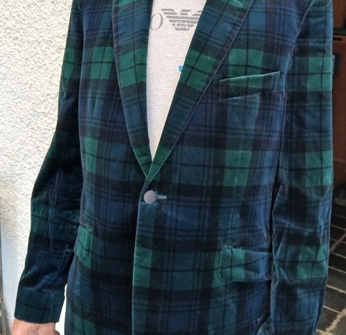 Jaeger mens velvet jacket