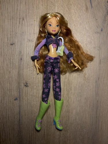 Winx club denim flora mattel - winx,