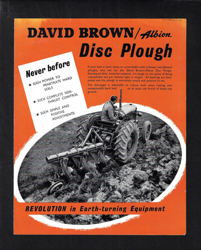David brown albion disc - david, plough