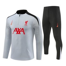 Jumper Training Suit 2024-25 Liverpool Tracksuit Football Sportswear Men And Kid
