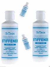 2 x Hi Tack Fabric Stiffener