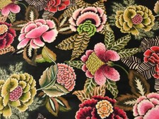 Designers Guild ‘Rose De Damas Velour’ 80cm Cranberry- VELVET - Fleur D’Artistes