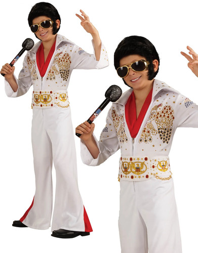Deluxe elvis costume boys - elvis,