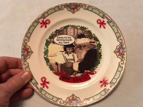 Santa claus vintage china - santa,