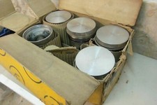 5 NOS 101.600mm +.020 HEPOLITE PISTON SET SUITABLE FOR PERKINS ENGINE # 169405