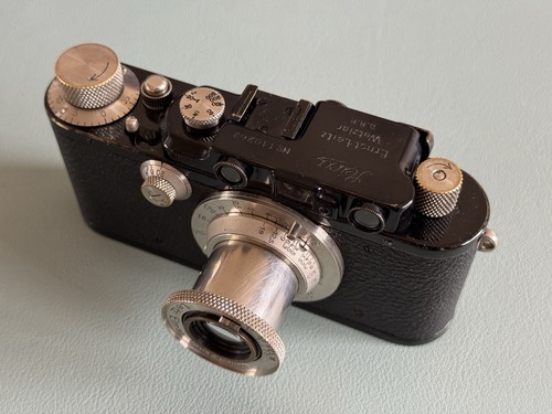 Beautiful leica iii black - beautiful,