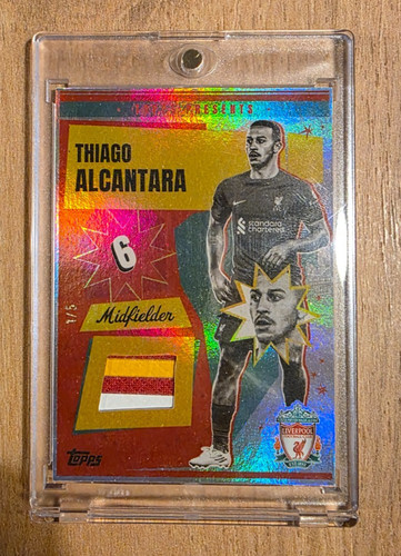 Thiago alcantara topps - thiago,