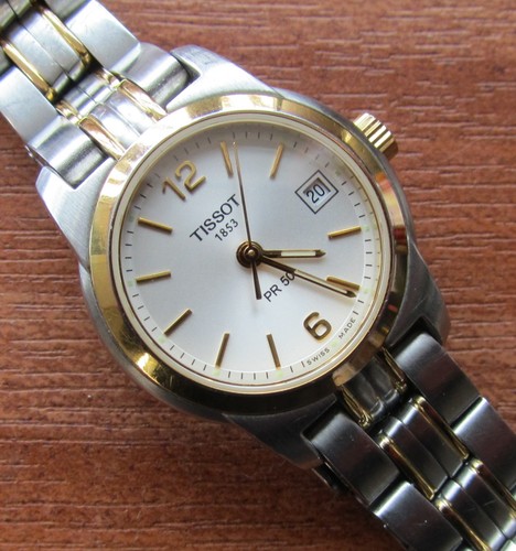 Tissot pr50 ladies two tone - ladies,