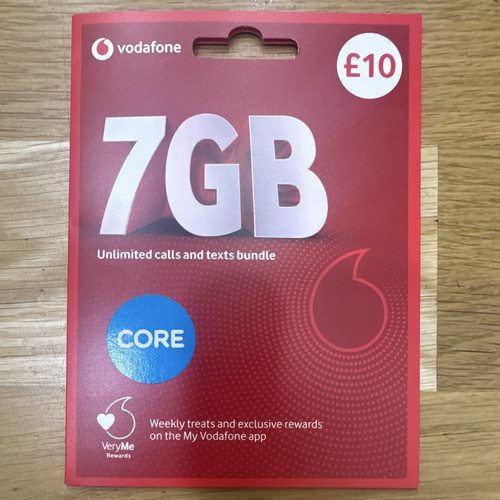 Vodafone payg sim - vodafone, card