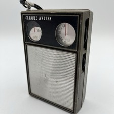 Channel Master AM/FM Transistor Radio - 6229 - PARTS OR REPAIR