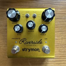 Strymon Riverside Multi-Stage Drive Pedal with Power Supply And Boxed Mint