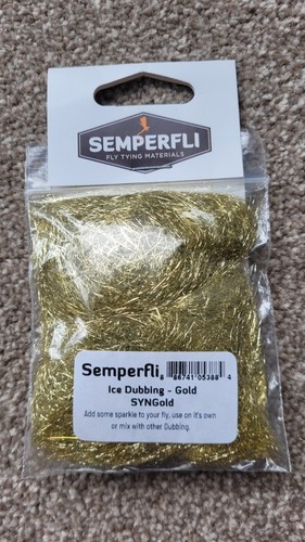 Semperfli ice dubbing gold fly - ice,