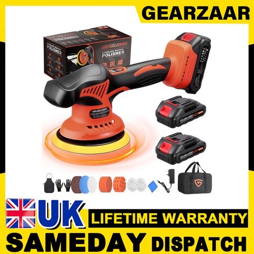 Cordless polisher kit - polisher, rotary