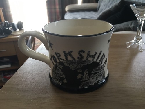 Moorland pottery mug yorkie - pottery,